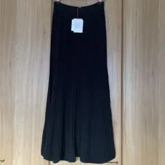 新品未使用　ユニクロ×イネス　3Dポインテールロングスカート　L ブラック