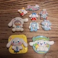 シナモロール デコレーションパーツ 9個セット