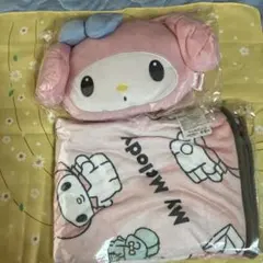 マイメロディ　クッション&ブランケット セット