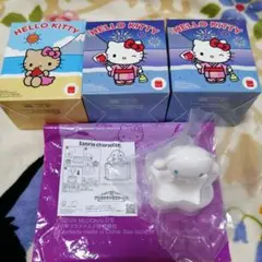 ♡ ハッピーセット ハローキティ3種 シナモンロール1種 ♡