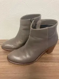 ファビオルスコーニ　グレーレザーブーツ 36