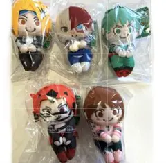ヒロアカ ちょっこりさん ぬいぐるみ 5種類セット 僕のヒーローアカデミア