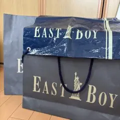 EASTBOY ショップ袋 ショッパー 紙袋 ビニール ネイビーのサムネイル