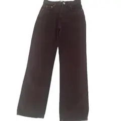 ◆美品◆ZARA◆ブラウン◆デニムパンツ◆34◆のサムネイル