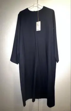 新品 無印良品 ワンピース婦人 起毛 プルオーバー長袖ワンピースレディース