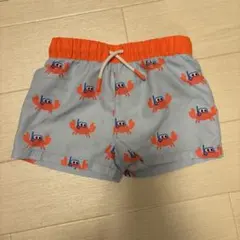 Jacadi ベビー水着 カニ柄 80cm-90cm