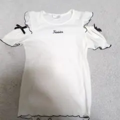 RETRO GIRL フリルTシャツ 150