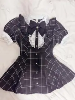 Secret Honey 半袖アクセサリーリボンセットアップ