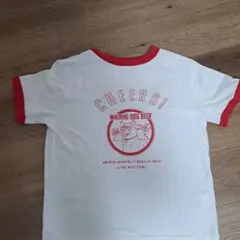 WAIKIKI DOG BEER Tシャツ ホワイト/レッドのサムネイル
