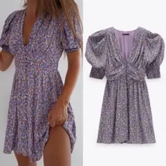 ZARA | ザラ |フラワーワンピース | 花柄ワンピース | 新品