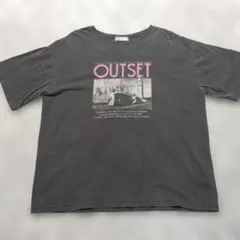 しまむら☆Linoluce プリントTシャツ グレー Mのサムネイル