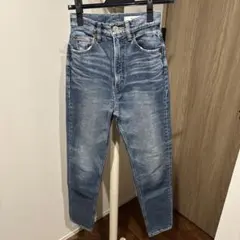 MOUSSY プレーンジーンズ　ライトブルー　23