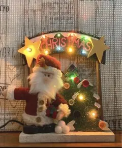 未使用 サンタクロース ライトアップ クリスマス オーナメント