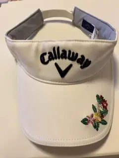 Callaway ホワイト バイザー　新品未使用