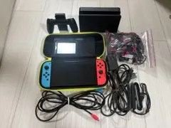 Nintendo Switch 本体 青/赤 EL [中古] 付属品多数！
