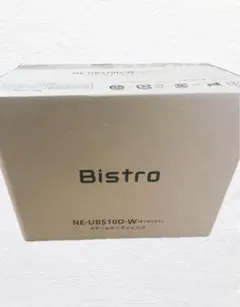 【新品未開封】Bistro NE-USB10D-W ホワイト 最新オーブン スチームオーブンレンジ Bistro(ビストロ) ホワイト NE-UBS10D-W [30L