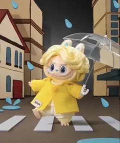 POPMART ラブブ ヘアサロン ぬいぐるみペンダント After Rainのサムネイル