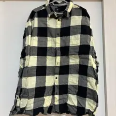 H&M チェック柄 ネルシャツ XLのサムネイル