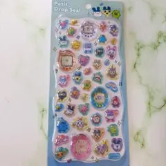 【正規品】プチドロップシール　立体シール　ジュエル　たまごっち