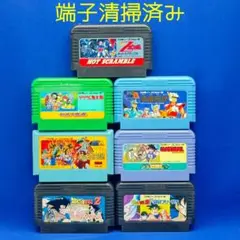 【FC】バンダイ系ゲーム×7本セット【起動確認済み】ファミリーコンピュータ