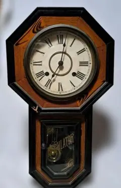 REGULATOR 木製振り子時計 八角形 AICHI　愛知時計　アンティーク