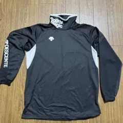 デサント モックネック　ロンT ゴルフ　バレーボール メンズ　M