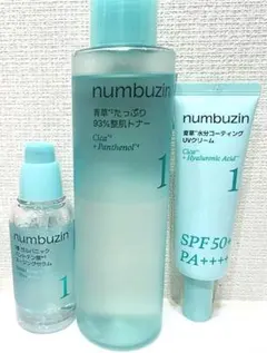 numbuzin 1番 スキンケア 3点セットのサムネイル