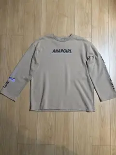 ANAP GIRL 長袖トレーナー