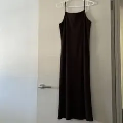 【値下げ‼︎】GU ジーユー　ワンピース　ブラウン　Mサイズ