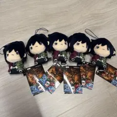 m*u様 5個まとめ売り　鬼滅の刃 もちぴこマスコット ぬいぐるみ 冨岡義勇 鬼滅の刃 もちぴこ マスコット ぬいぐるみ 冨岡義勇 - メルカリ
