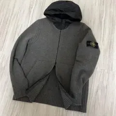 STONE  フードブルゾン（ブラック）　リアム・ギャラガー STONE ISLAND フードブルゾン（ブラック） リアム・ギャラガー - メルカリ