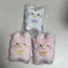 ばぶちゃんず3 ピンク と 白 セット