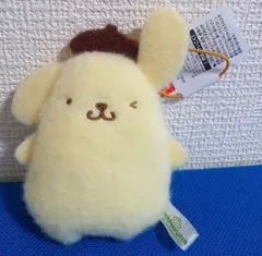 サンリオキャラクターズ ふわもこワッペンこれくしょん マスコット ポムポムプリン