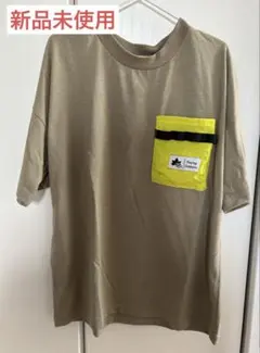 LOGOS Tシャツ ベージュ ポケット付きのサムネイル