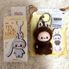 正規品 PIN FOR LOVE イニシャル ラブブ L