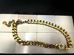 美品】ディオール ネックレス ブレスレット 2点セット 喜平 ゴールド 