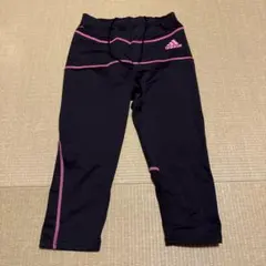 美品　adidas CLIMALITE UVケア レギンス 7部丈