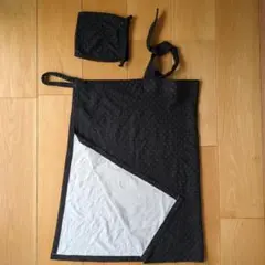 授乳ケープ・授乳カバー 黒ドット