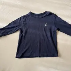 Ralph Lauren ネイビー 長袖Tシャツ 6M