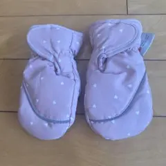 H &M 3M Thinsulate ピンク ハート模様 手袋