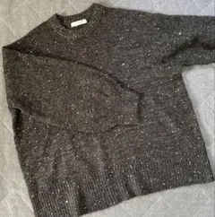 極美品★Chocol raffinerobeレディーストップス ラメ入りニット