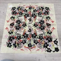 ANNA SUI ハンカチ 花柄 鳥 刺繍のサムネイル