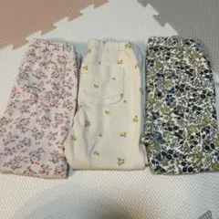 90 ユニクロ ベビー レギンス 3点セット