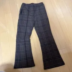 デビロック　チェックパンツ　裏起毛　120