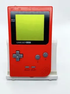ゲームボーイポケットRED比較的綺麗です。