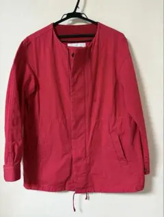 新品タグ付】maison-de-soil コットンシルク ラグランジャケット 