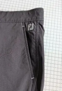 FootJoy フットジョイ ゴルフパンツ ブラック 黒 W34 ステッチ