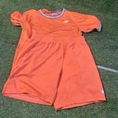 バドミントン ウェア オレンジ上下　YONEX