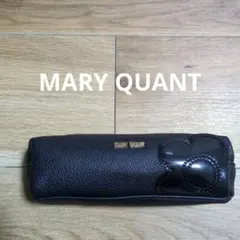 MARY QUANT ブラック ペンケース