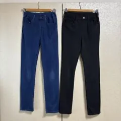 UNIQLO ヒートテックウルトラストレッチ　スリムフィットパンツ 160 2枚